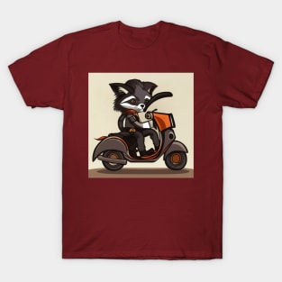 A steampunk fox fursona with boots T-Shirt